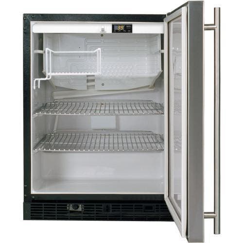 Marvel 6ADAMBSFR Black Cabinet/Stainless Door