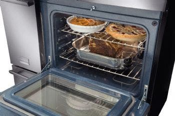 Frigidaire FEF455BB Black With Chrome Cooktop