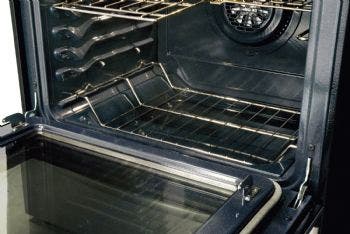 Frigidaire FEF455BB Black With Chrome Cooktop