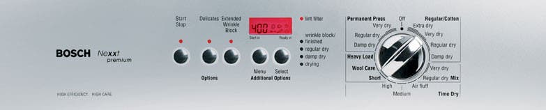 Bosch WTMC652SUC 27" Gas Dryer
