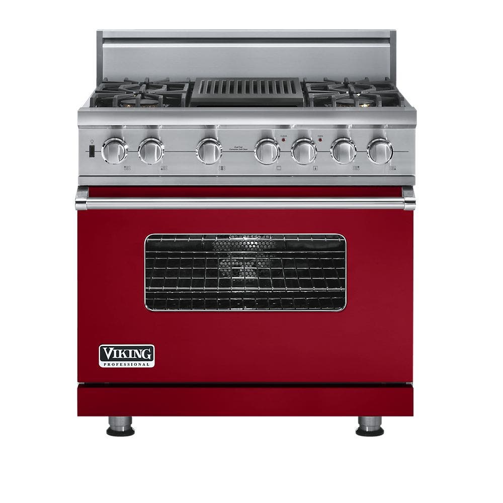 Viking VDSC5364QAR Apple Red, Natural Gas
