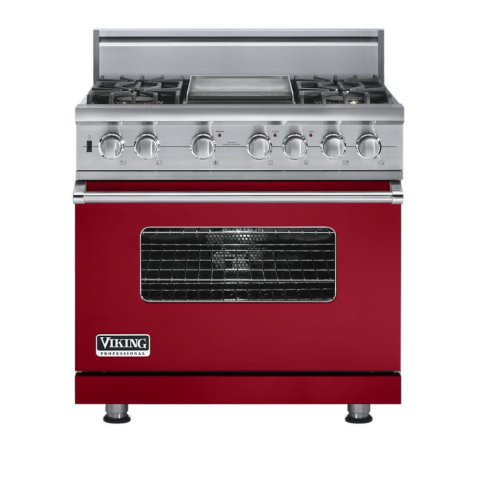 Viking VDSC5364GAR Apple Red, Natural Gas