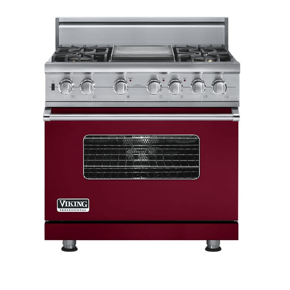 Viking VDSC5364GBU Burgundy, Natural Gas