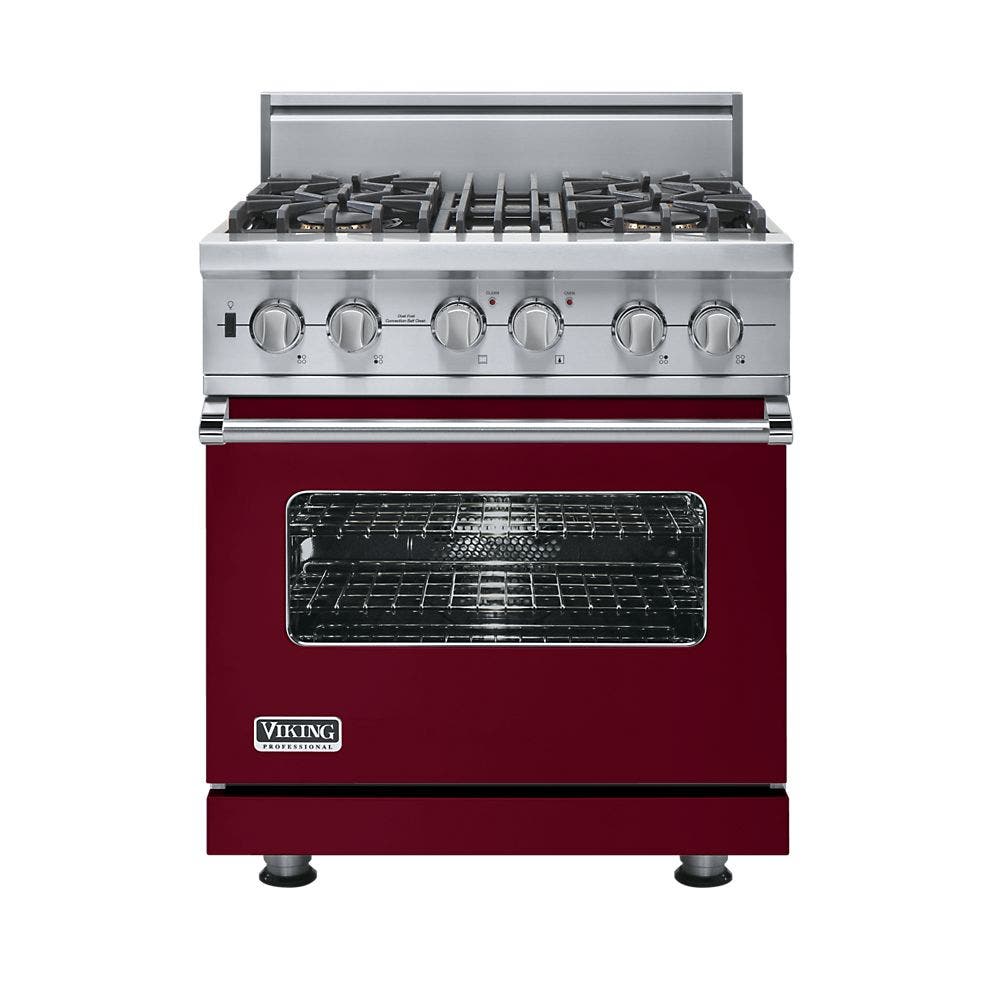 Viking VDSC5304BBU Burgundy - Natural Gas