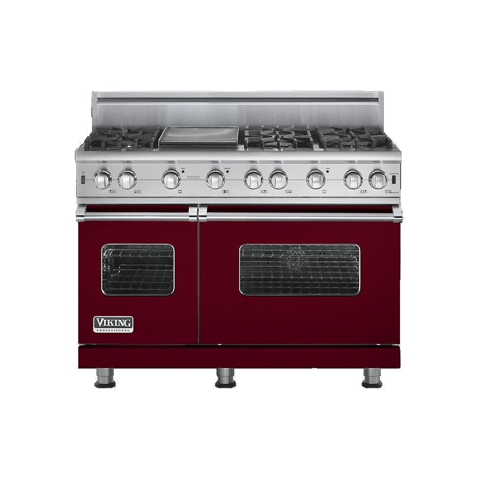 Viking VGCC5486GBU Burgundy - Natural Gas