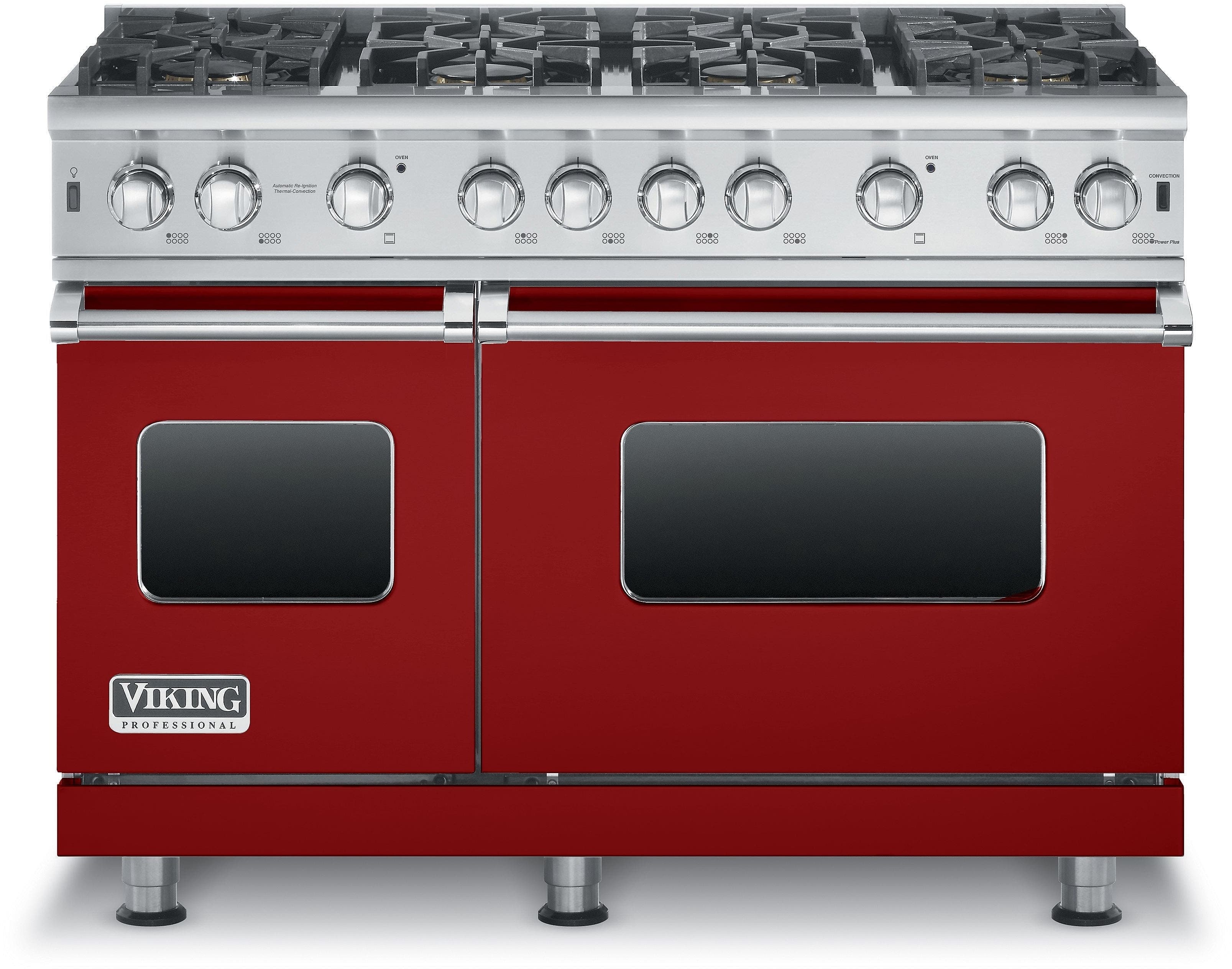Viking VGCC5488BAR Apple Red - Natural Gas