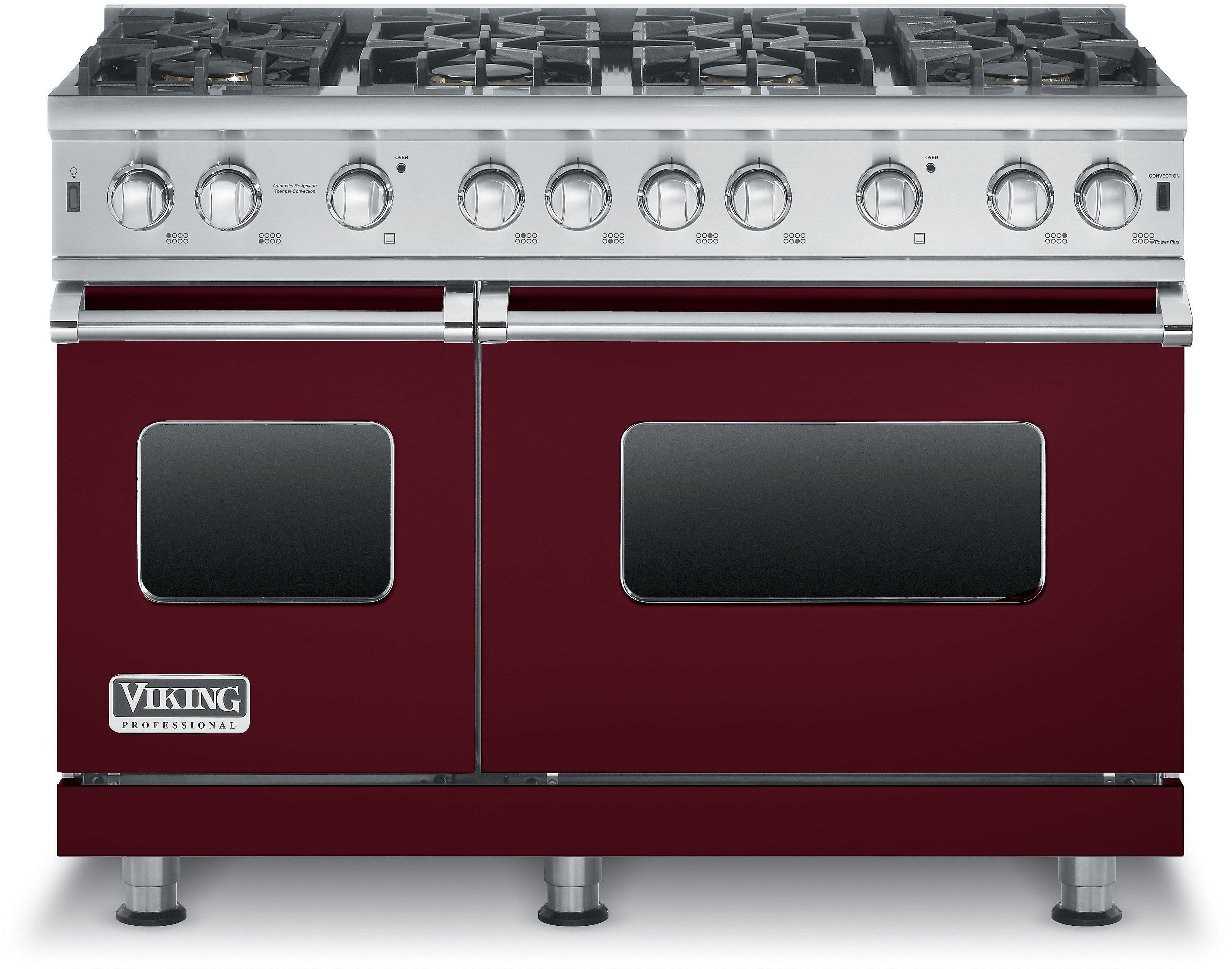 Viking VGCC5488BBU Burgundy - Natural Gas