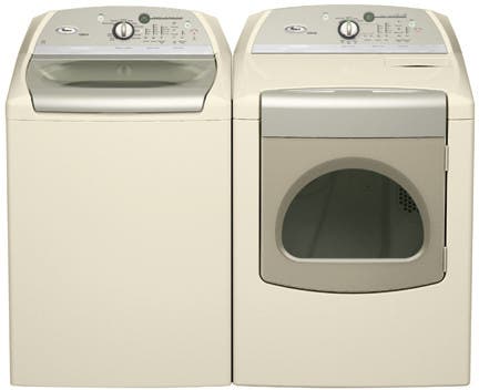 Whirlpool WGD6400SG Gold Metallic on Bisque