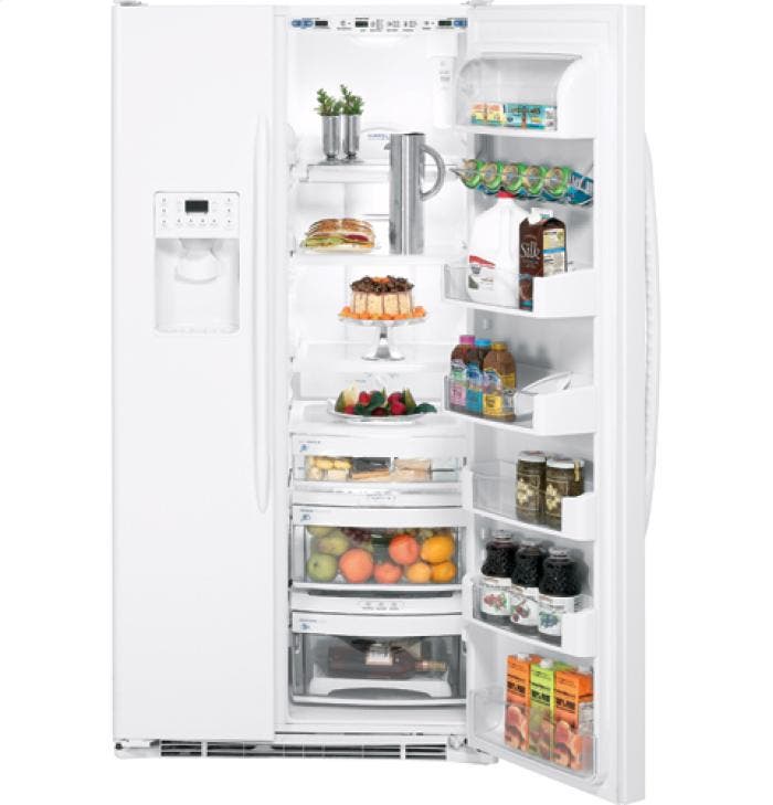 GE PCF25NGWWW High Gloss White
