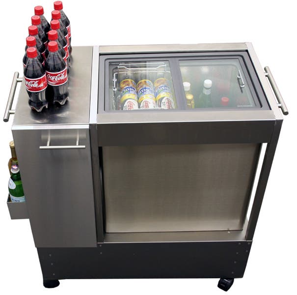 Summit RPC07 39" Portable Outdoor Beverage Cart