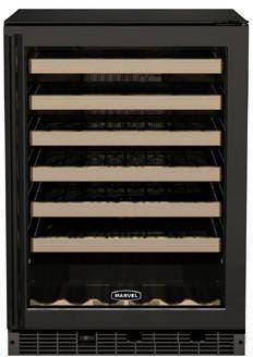 Marvel 6SWCBBG Black Frame Glass Door