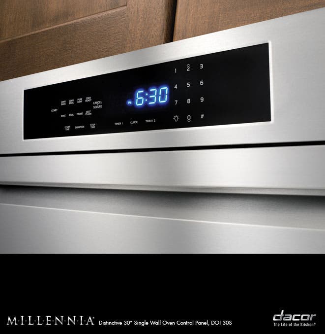 Dacor DO130S 30" Single Electric Wall Oven