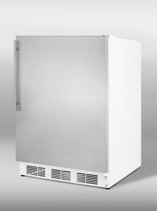 Summit AL650SSHV Stainless Door with Vertical Thin Handle