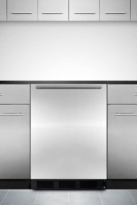 Summit ALB753BSSHH Stainless Door with Horizontal Thin Handle