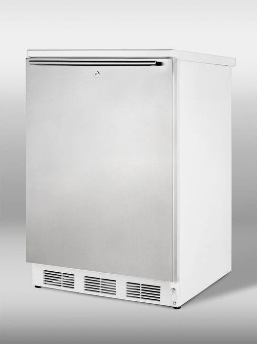 Summit FF7LSSHH Stainless Door with Horizontal Thin Handle