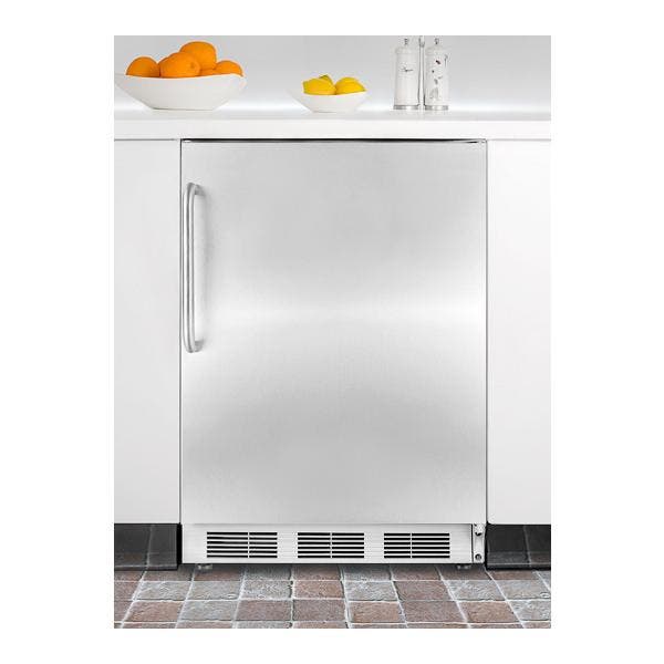 Summit SCFF55ADASSTB Stainless Door with Pro Handle