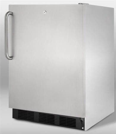 Summit ALB753LBLCSS Stainless Cabinet with Pro Handle