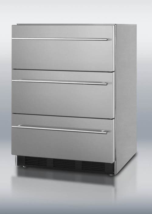 Summit SP6DSSTBOSThin Stainless Steel Thin Handles