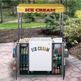 Summit CARTOSCF400 61" Serving Cart