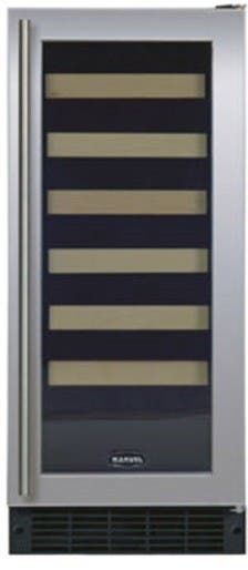 Marvel 3SWCEBSGR Stainless Steel Frame Glass Door