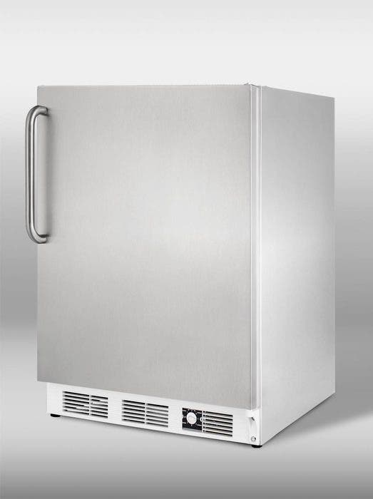 Summit SCFF55IMCSS Stainless Cabinet with Pro Handle
