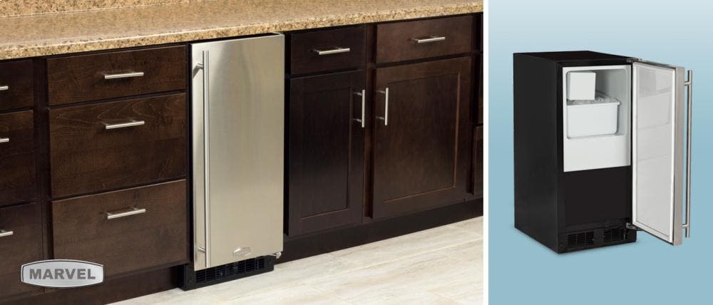 Marvel 25IMBBOL Black Cabinet/Requires Custom Panel
