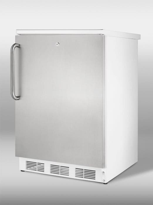 Summit SCFF55LSSTB Stainless Door with Pro Handle