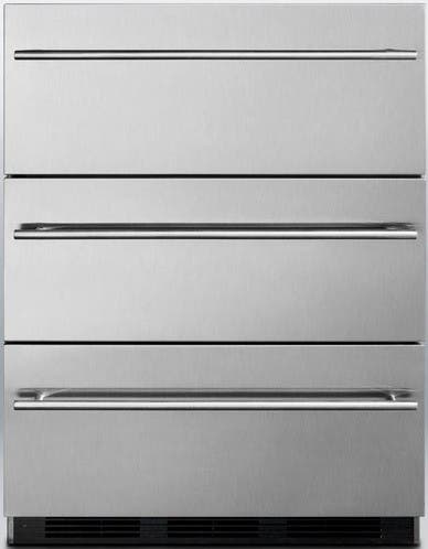 Summit SP6DSSTBADATHIN Thin Towel Bar Handles