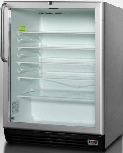 Summit SCR600BLADACSS Stainless Cabinet/Handle