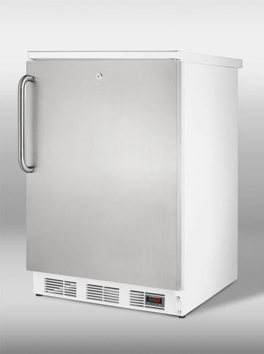 Summit FF7LPUBSSTB Stainless Door with Pro Handle