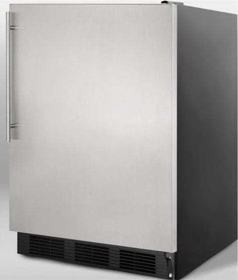 Summit CT66BBIADASSHV Stainless Door with Vertical Thin Handle