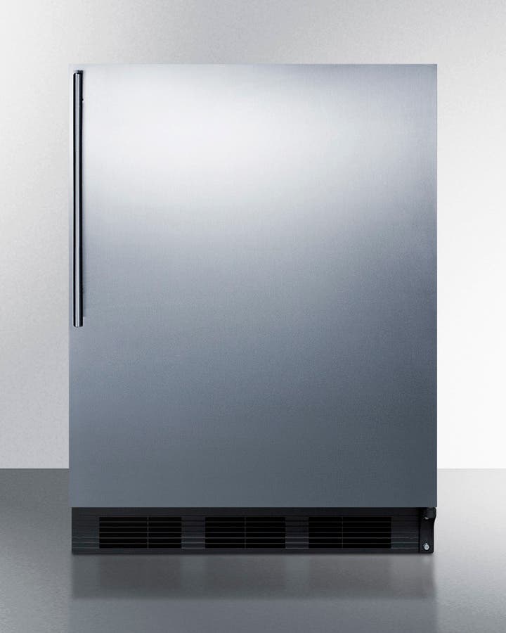 Summit BI541BSSHV Stainless Door with Vertical Thin Handle
