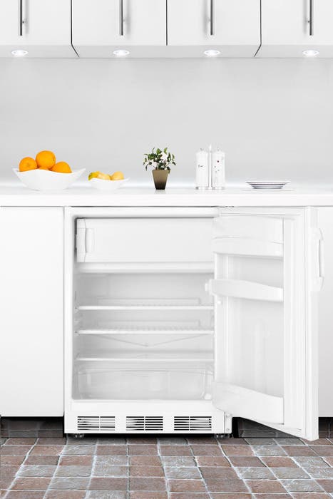 Summit CT67BIADA White with Black Frame