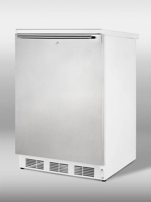 Summit FF6L7SSHH Stainless Door with Horizontal Thin Handle