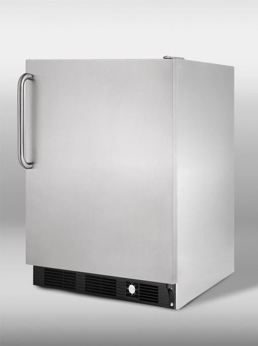 Summit SCFF55BIMCSS Stainless Cabinet with Pro Handle