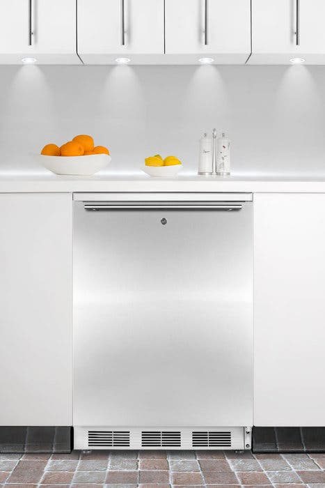 Summit FF6L7BISSHH Stainless Door with Horizontal Thin Handle
