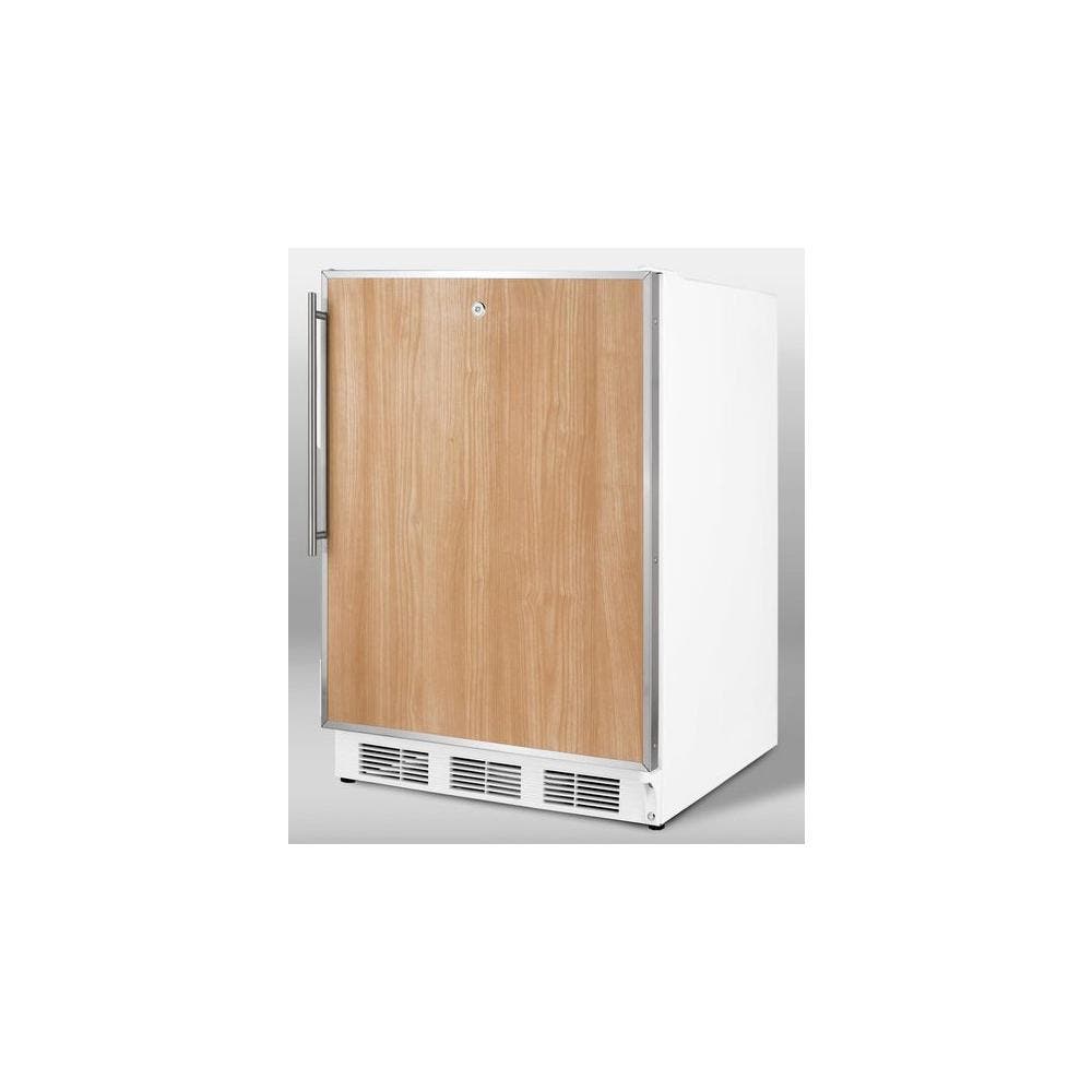 Summit FF7LBLADAFR Stainless Steel Frame (Requires Panel)
