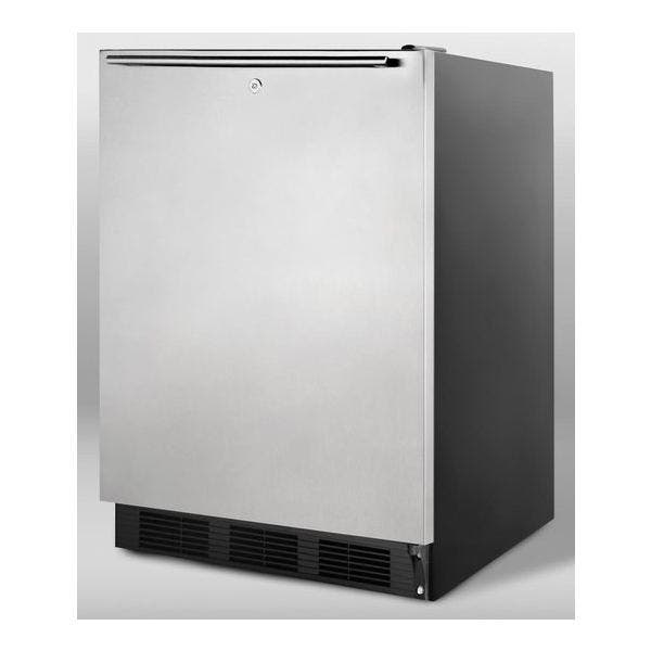 Summit FF7LBLADASSHH Stainless Door with Horizontal Thin Handle