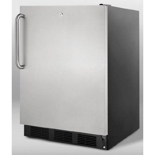Summit FF7LBLADASSTB Stainless Door with Pro Handle