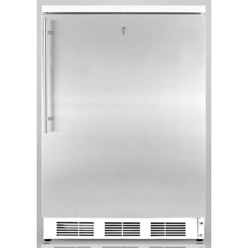 Summit FS62LADASHV Stainless Door with Vertical Thin Handle