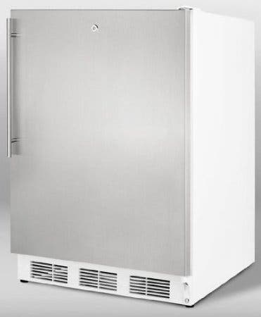 Summit CT66LBIADASSHV Stainless Door with Vertical Thin Handle