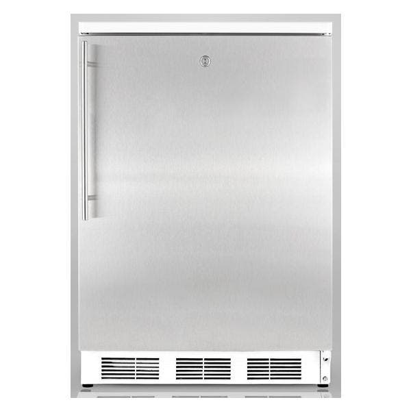 Summit FS62L7ADASSHV Stainless Door with Vertical Thin Handle