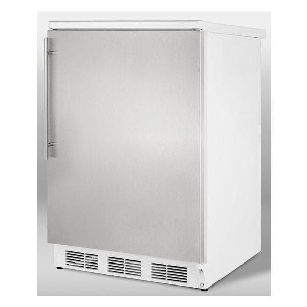 Summit FS62ADASSHV Stainless Door with Vertical Thin Handle