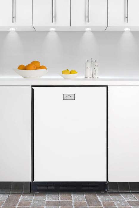 Summit CT67BI White with Black Frame