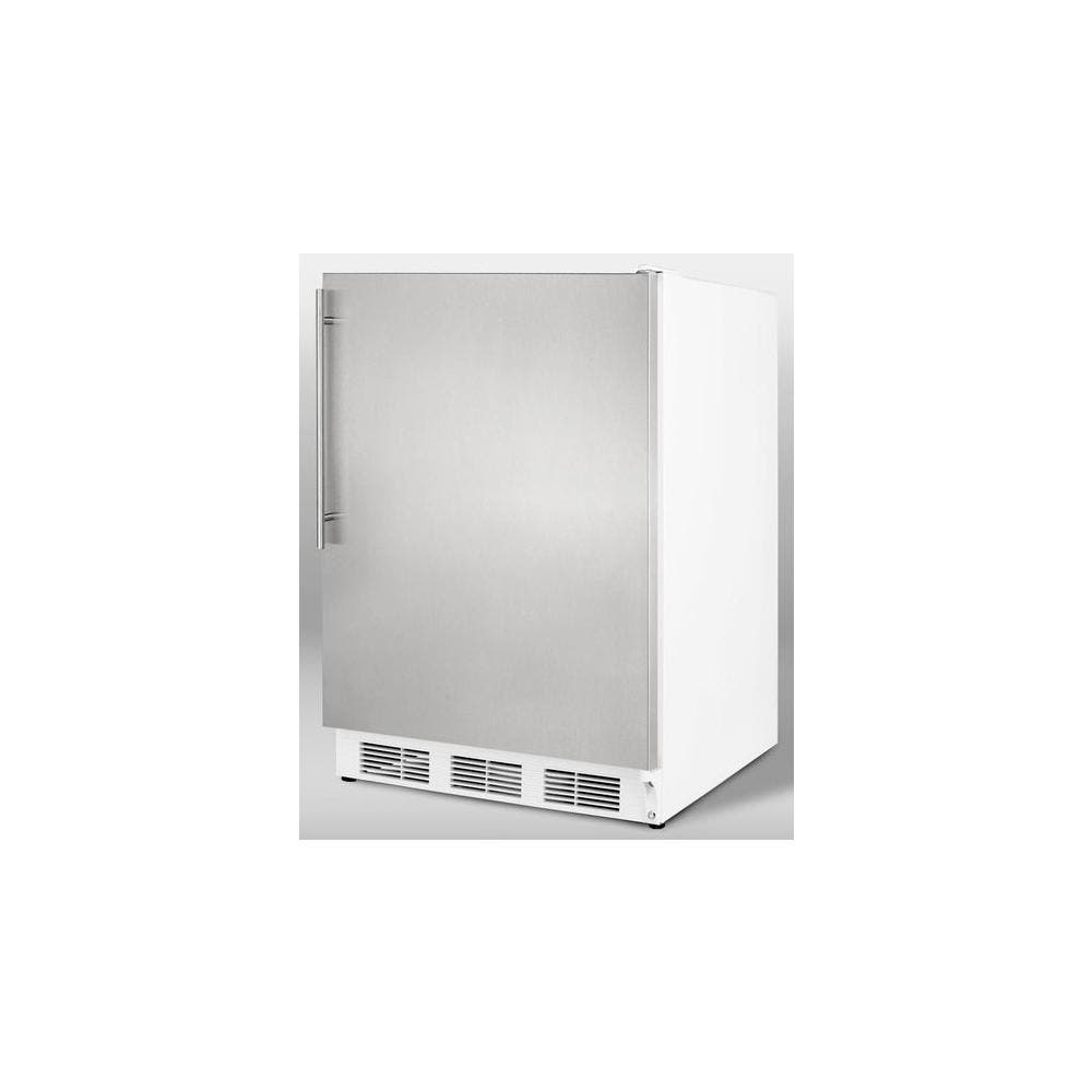 Summit CT66ADASSHV Stainless Door with Vertical Thin Handle