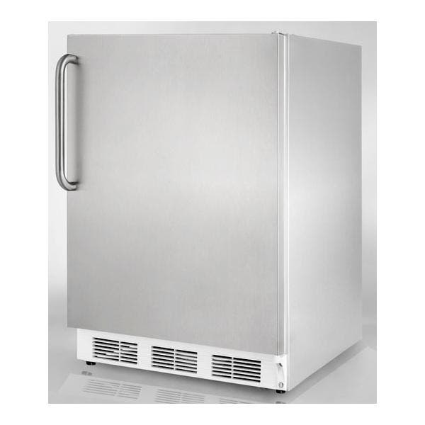 Summit SCFF55LADACSS Stainless Cabinet with Pro Handle