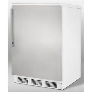 Summit FF67BIADASSHV Stainless Door with Vertical Thin Handle