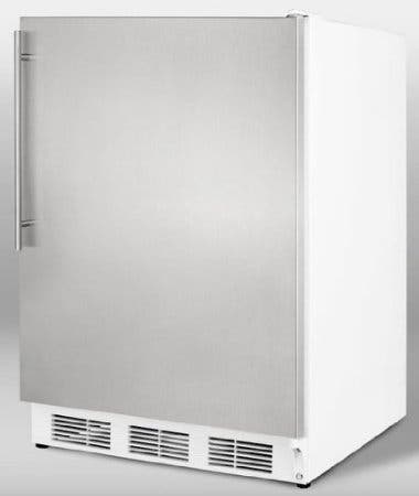 Summit CT66BIADASSHV Stainless Door with Vertical Thin Handle