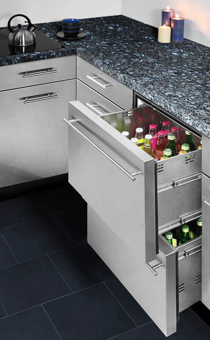 Summit SP6DS2D7ADA 24" Double Drawer Refrigerator