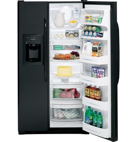 GE GSS25QGTBB Black